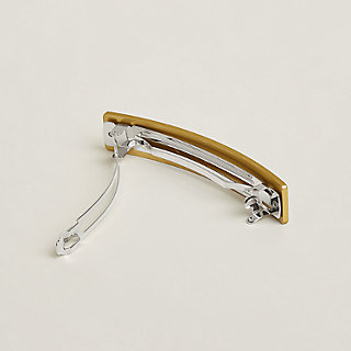 【HERMES】\"Manufacture de Boucleries\" Gil GM hair clip Hermes Gil Gm Manufacture De Bouleries Hair Clip Barrette